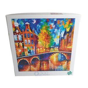 Amsterdam 300 Piece Jigsaw Puzzle By Buffalo Games Large Pieces NEW Retirement